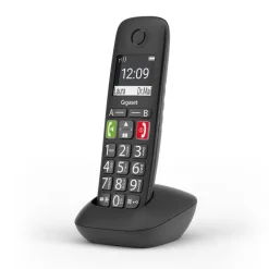 Gigaset E290 Telefono analogico/DECT Nero Identificatore di chiamata