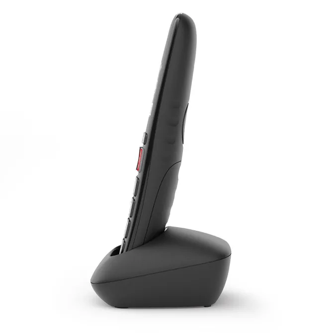 Gigaset E290 Telefono analogico/DECT Nero Identificatore di chiamata
