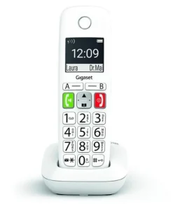 Gigaset E290 Telefono Portatile Numeri Grandi Bianco Cordless