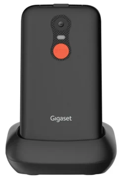 Gigaset GL595 - Easy phone telefono semplificato per anziani - Nero