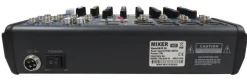 GLEMM - MXP 08 AUDIO, Mixer microfonico 8 canali - Nero