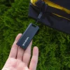 GoodRam - Disco rigido SSD esterno da 1TB - USB 3.2 Gen. 2x2 Tipo-C - Move Ridge Nero - Velocità di lettura fino a 2000MB/s, velocità di scrittura fino a 2000MB/s - Custodia in metallo - 75×32×9,5mm