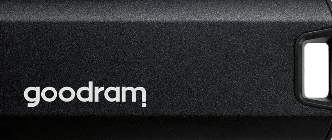 GoodRam - Disco rigido SSD esterno da 1TB - USB 3.2 Gen. 2x2 Tipo-C - Move Ridge Nero - Velocità di lettura fino a 2000MB/s, velocità di scrittura fino a 2000MB/s - Custodia in metallo - 75×32×9,5mm