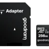 Goodram 256GB Scheda MicroSD Goodram + Adattatore [SFGODMD256M1AA1]