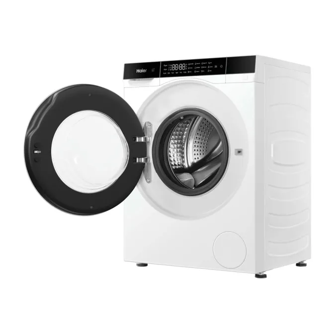 Haier Minidrum, Lavasciuga Compatta 5+2,5 KG, Classe A, 1200 giri, Bianco, AI PowerDrive, Refresh, Wi-Fi, HWD50-BP12307U-S