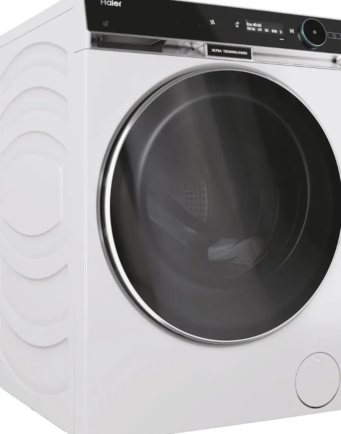 Haier X Serie 11, Lavasciuga 12+7 KG, Libera Installazione, Classe A-20%, 1600 giri, Opzione Vapore, 18 programmi, App hOn, Capacità XXL, AxLxP 85x60x66 cm, Bianca - HWD120BD16397EUS