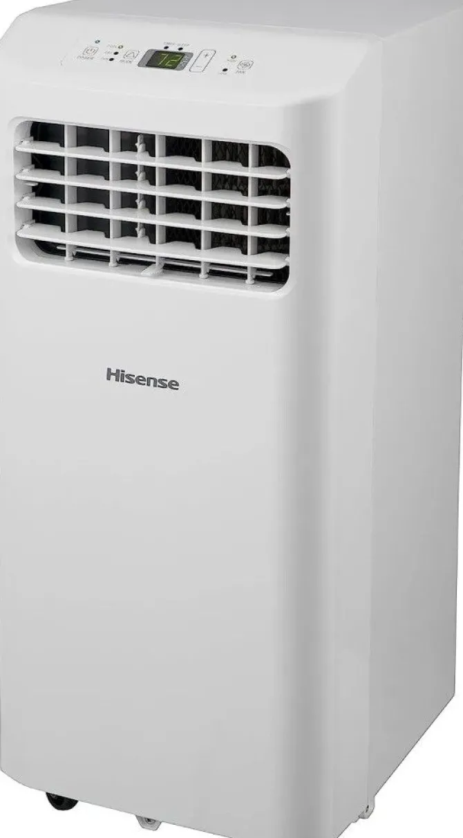 HISENSE - APC09KV - Condizionatore Portatile 9000 Btu, Classe A - Bianco