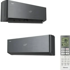 Hisense Energy PRO X BLACK Inverter Condizionatore 9000 Btu, Classe A+++ WiFi, R-32