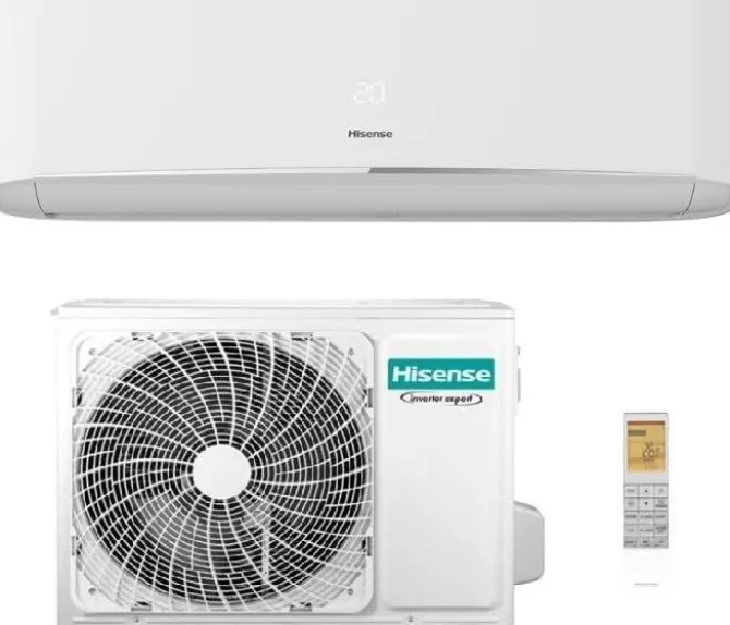 Hisense HALO+ 24000 btu CBBT242RG - ATBT242RW WiFi, Classe A++/A+, Gas R32, Monosplit Inverter