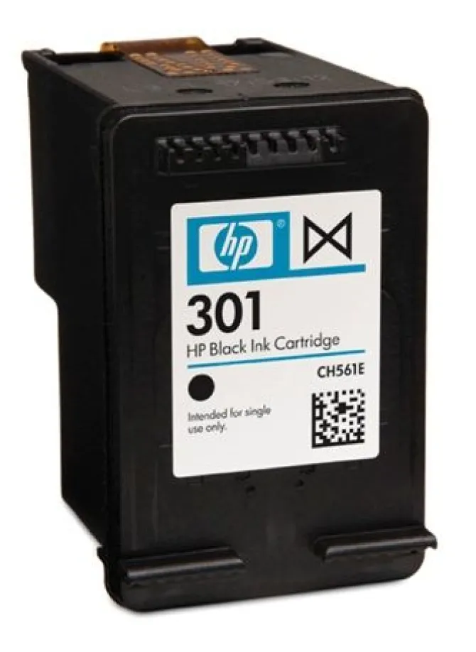 HP Cartuccia d'inchiostro HP 301, nero