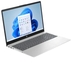 HP Laptop 15-fc1010nl AMD Ryzen™ 3 7320U Computer portatile 39,6 cm (15.6") Full HD 8 GB LPDDR5-SDRAM 512 GB SSD Wi-Fi 6 (802.11ax) Windows 11 Home Argento