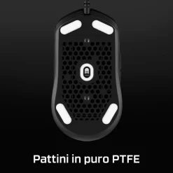 HP Mouse gaming - 6N0A7AA - HyperX Pulsefire Haste 2, USB tipo A, 26000 DPI