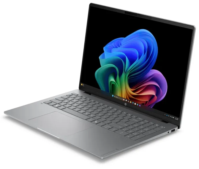 HP OmniBook 5 Laptop Next Gen AI 16-bp0002nlx Copilot+ PC AMD Ryzen AI 7 445 Computer portatile 40,6 cm (16") 2K 16 GB LPDDR5x-SDRAM 1 TB SSD Wi-Fi 6 (802.11ax) Windows 11 Home Argento