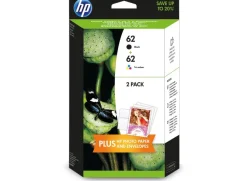 HP 62 2-pack Black/Tri-color Original Ink Cartridges