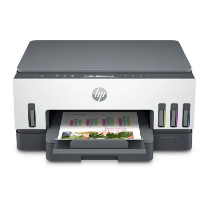 HP - Smart Tank Stampante multifunzione 7005, Color, Stampante per Stampa, scansione, copia, wireless, scansione verso PDF