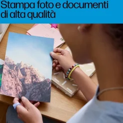 HP - Stampante ENVY 6120E 3 MESI DI INSTANT INK CON HP+, 3 in 1 Print - Scan - Copy - Bianco