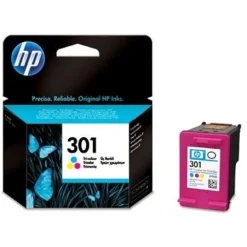 HP 301 Tri-color Ink Cartridge
