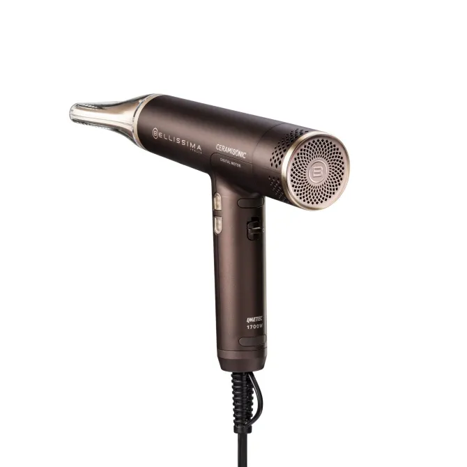 IMETEC Bellissima Ceramisonic asciugacapelli compatto digitale con tecnologia Ion Ceramic