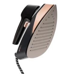 Imetec Evos, Ferro da Stiro con Caldaia, Tecnologia Flash Steam con Vapore Potenziato, Pressione fino a 7 bar, Piastra Infinity Glide Alta Scorrevolezza,