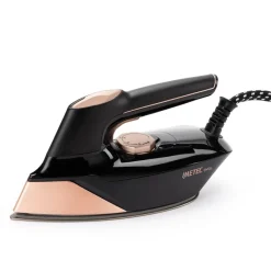 Imetec Evos, Ferro da Stiro con Caldaia, Tecnologia Flash Steam con Vapore Potenziato, Pressione fino a 7 bar, Piastra Infinity Glide Alta Scorrevolezza,