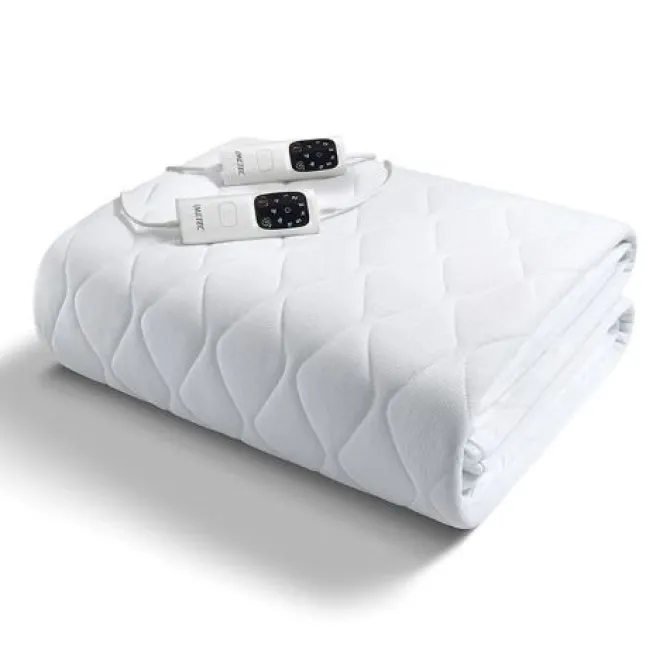 IMETEC - Scaldasonno Adapto Maxi Anallergico Trapuntato Matrimoniale 300 W - Bianco