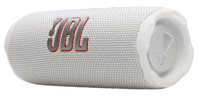 JBL - FLIP 7 - Speaker Altoparlante 25W, Bluetooth 5.4, Suono audace JBL Pro con AI Sound Boost Fino, autonomia 16h - Bianco