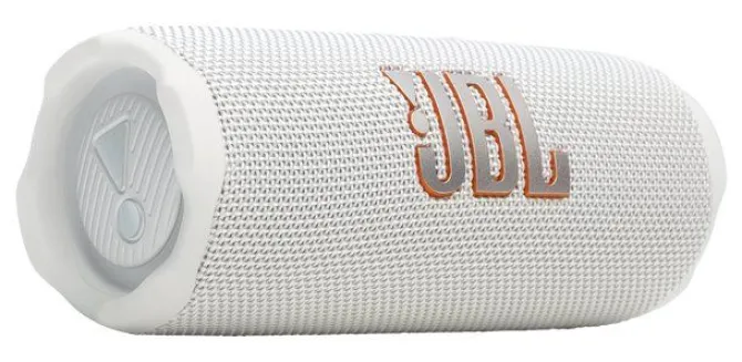 JBL - FLIP 7 - Speaker Altoparlante 25W, Bluetooth 5.4, Suono audace JBL Pro con AI Sound Boost Fino, autonomia 16h - Bianco