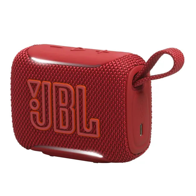 JBL GO 5 Speaker Bluetooth Rosso – Ultra‑portatile, Impermeabile, 10h Autonomia