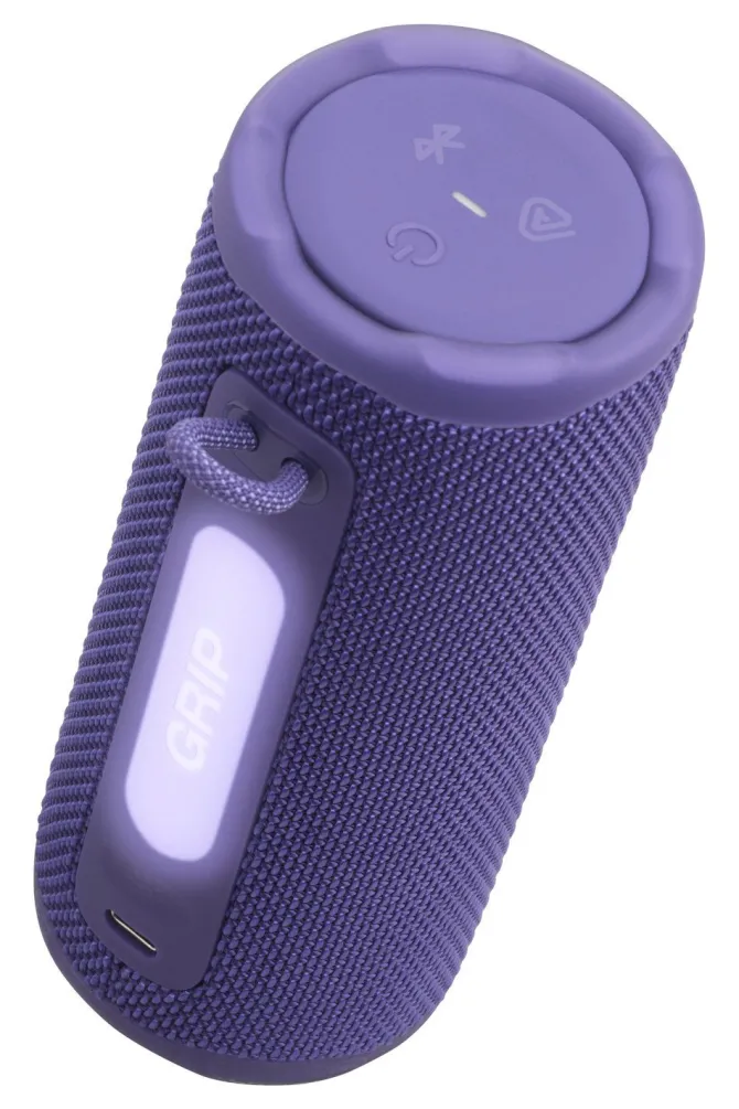 JBL Grip Altoparlante Portatile Wireless Viola, 16W, Bluetooth, Batteria Integrata