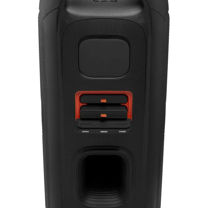 JBL PartyBox 720 Cassa Party Bluetooth Wireless con Gioco di Luci Dinamico, Autonomia di 15 Ore, Resistenza IPX4, JBL Pro Sound e Connessione Multi-speaker Auracast, Nero