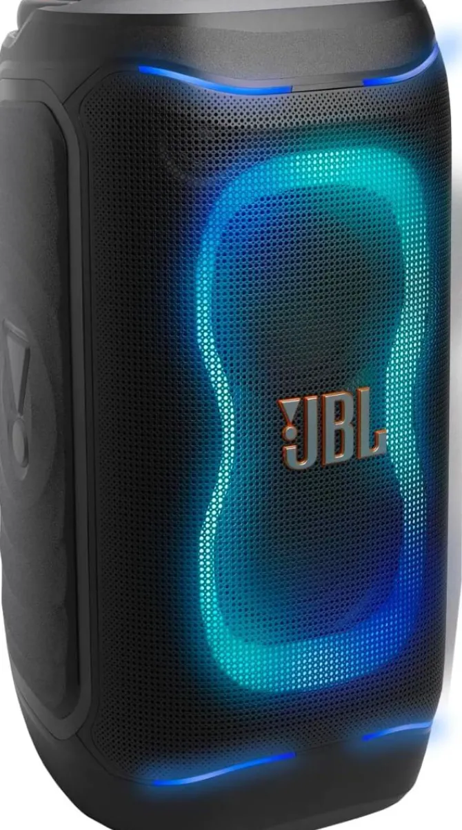 JBL PartyBox 130 Diffusore Portatile per feste con potente JBL Sound, Bluetooth, Lightshow dinamico, Design IPX4 resistente agli schizzi, fino a 15 ore di Batteria, Nero