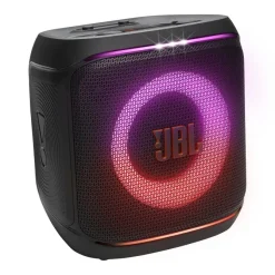 JBL PartyBox Encore 2, Speaker Wireless Bluetooth per Feste con Microfono Wireless, 15 Ore di Autonomia, Splashproof IPX4, Suono Pro con AI Sound Boost e Connessione Multi-Speaker Auracast, Nero