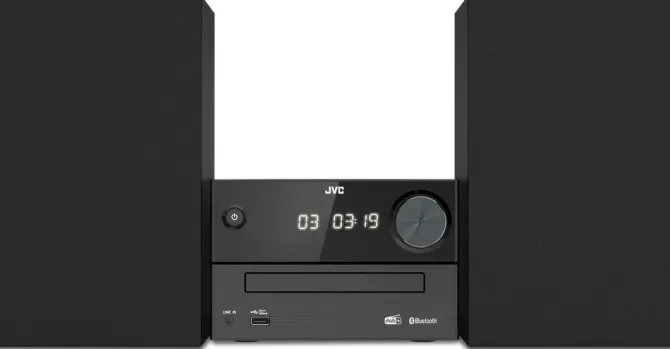 JVC Set Microsistema Audio da Casa UX-C25DAB 14W Nero