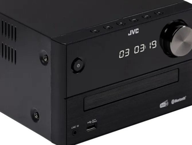 JVC Set Microsistema Audio da Casa UX-C25DAB 14W Nero