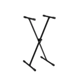 KARMA - KS81P - Supporto per tastiere pieghevole e leggero - Nero