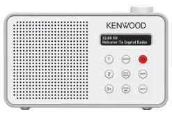 Kenwood CR-M25DAB-W radio Portatile Digitale Bianco