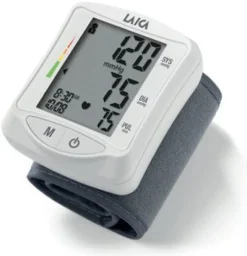Laica BM1006 Polso Grigio, Bianco monitor per il battito cardiaco