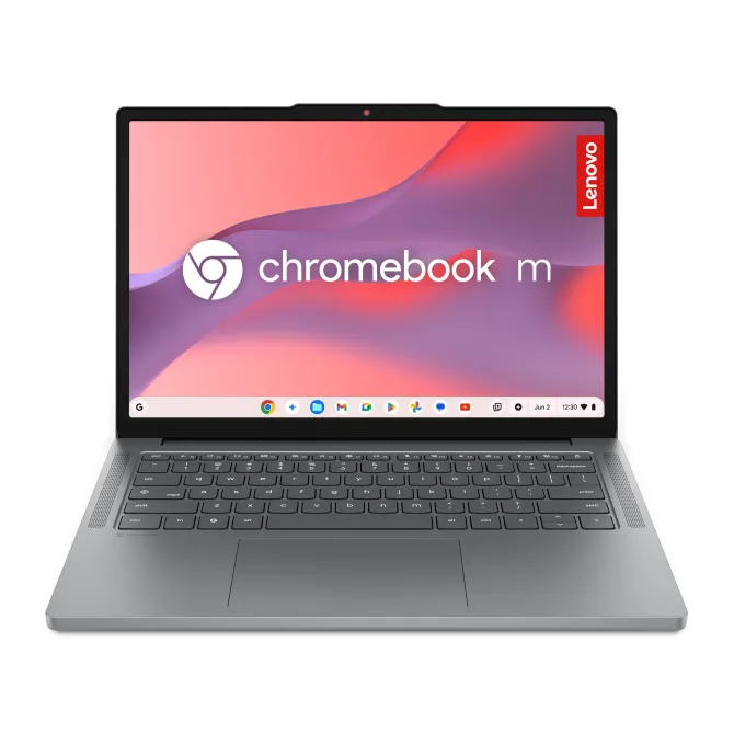 Lenovo Chrome 14M8911 MediaTek Kompanio 540 Chromebook 35,6 cm (14'') WUXGA 8 GB LPDDR5x-SDRAM 128 GB UFS Wi-Fi 6E (802.11ax) ChromeOS Italiano Grigio