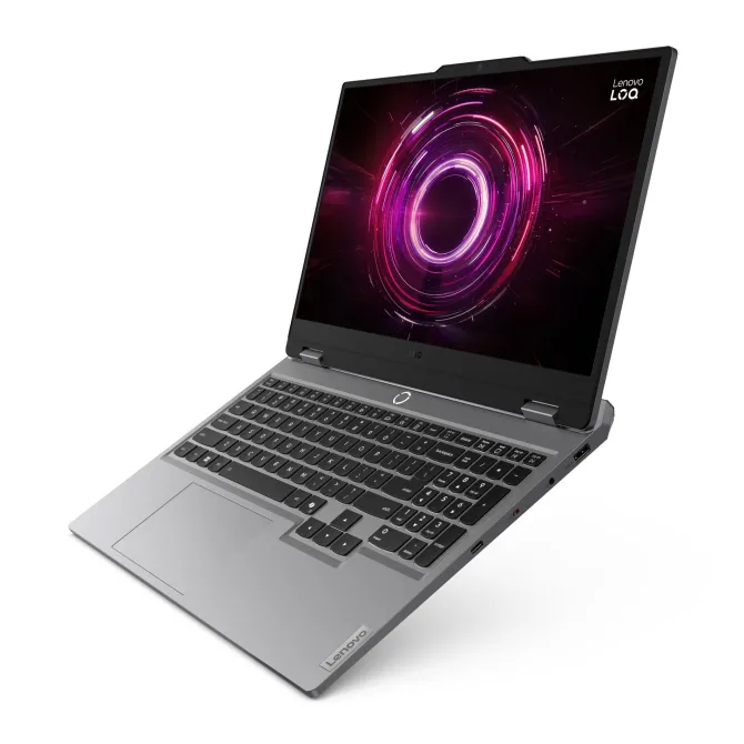 Lenovo LOQ 15AHP10 AMD Ryzen™ 7 250 Computer portatile 39,6 cm (15.6") Full HD 16 GB DDR5-SDRAM 512 GB SSD NVIDIA GeForce RTX 5050 Wi-Fi 6 (802.11ax) Windows 11 Home Italiano Grigio
