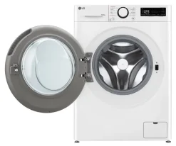 LG D4R5010TSWS Lavasciuga 10/6kg AI DD, Serie R5 Classe D, 1400 giri, Bianca
