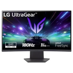 LG Monitor Gaming UltraGear 27GS60QN da 27'' Quad HD Curvo 1ms 180Hz