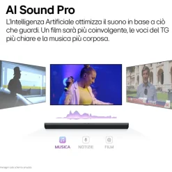 Lg - Soundbar + Subwoofer S60t-nero