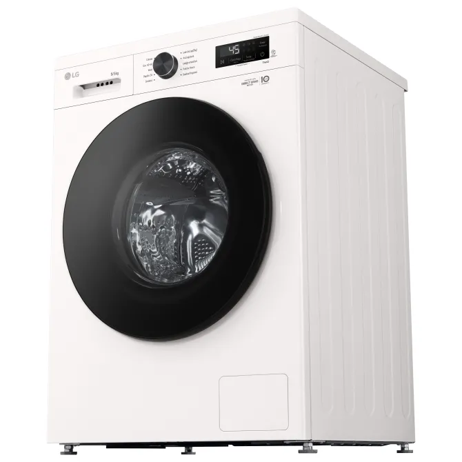 LG W4NX1095NWB Lavasciuga 9/5kg Serie X1, Classe A/E, 6 Motion Direct Drive, Wi-Fi, 1400 giri, Allergy Care, Bianca