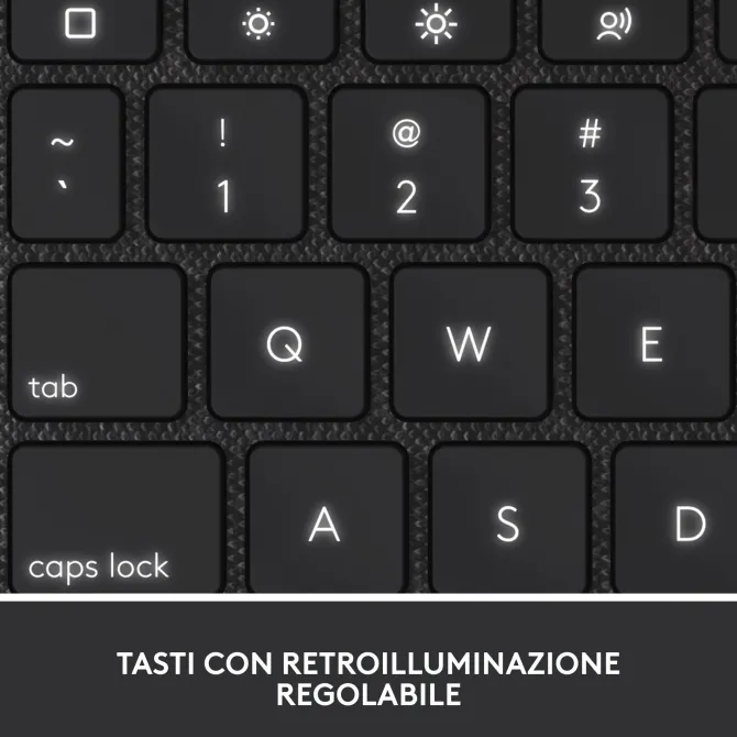 Logitech Combo Touch Grigio Smart Connector QWERTY Italiano