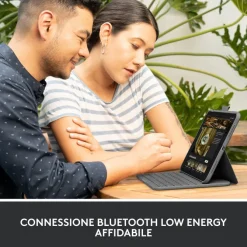 LOGITECH - Custodia iPad (10ª generazione) Custodia con tastiera per tablet, ebook e palmari - Sintetico