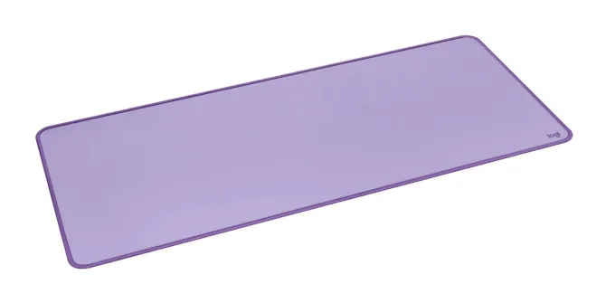 LOGITECH - Desk Mat - Tappetini per mouse e tastiera, Resistente agli schizzi, tessuto Logitech Studio Series - Viola