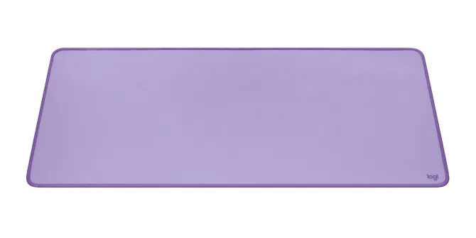 LOGITECH - Desk Mat - Tappetini per mouse e tastiera, Resistente agli schizzi, tessuto Logitech Studio Series - Viola