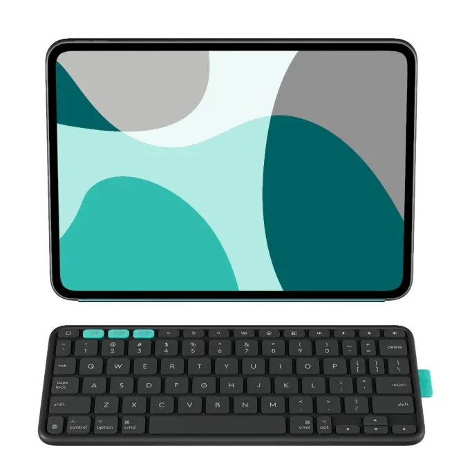 LOGITECH - FLIP FOLIO IPAD PRO 11 - Custodia tablet-ebook-palmari 11 pollici + tastiera Bluetooth - Graphite