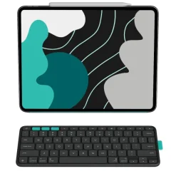 LOGITECH - FLIP FOLIO IPAD PRO 13 custodia con tastiera per iPad Pro (M4) e iPad Air 13 pollici - Graphite