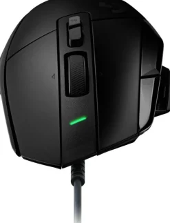 LOGITECH - Gaming mouse G502 X + G240 tappetino, sensore gaming submicrometrico HERO 25K, 25.600 DPI - Nero